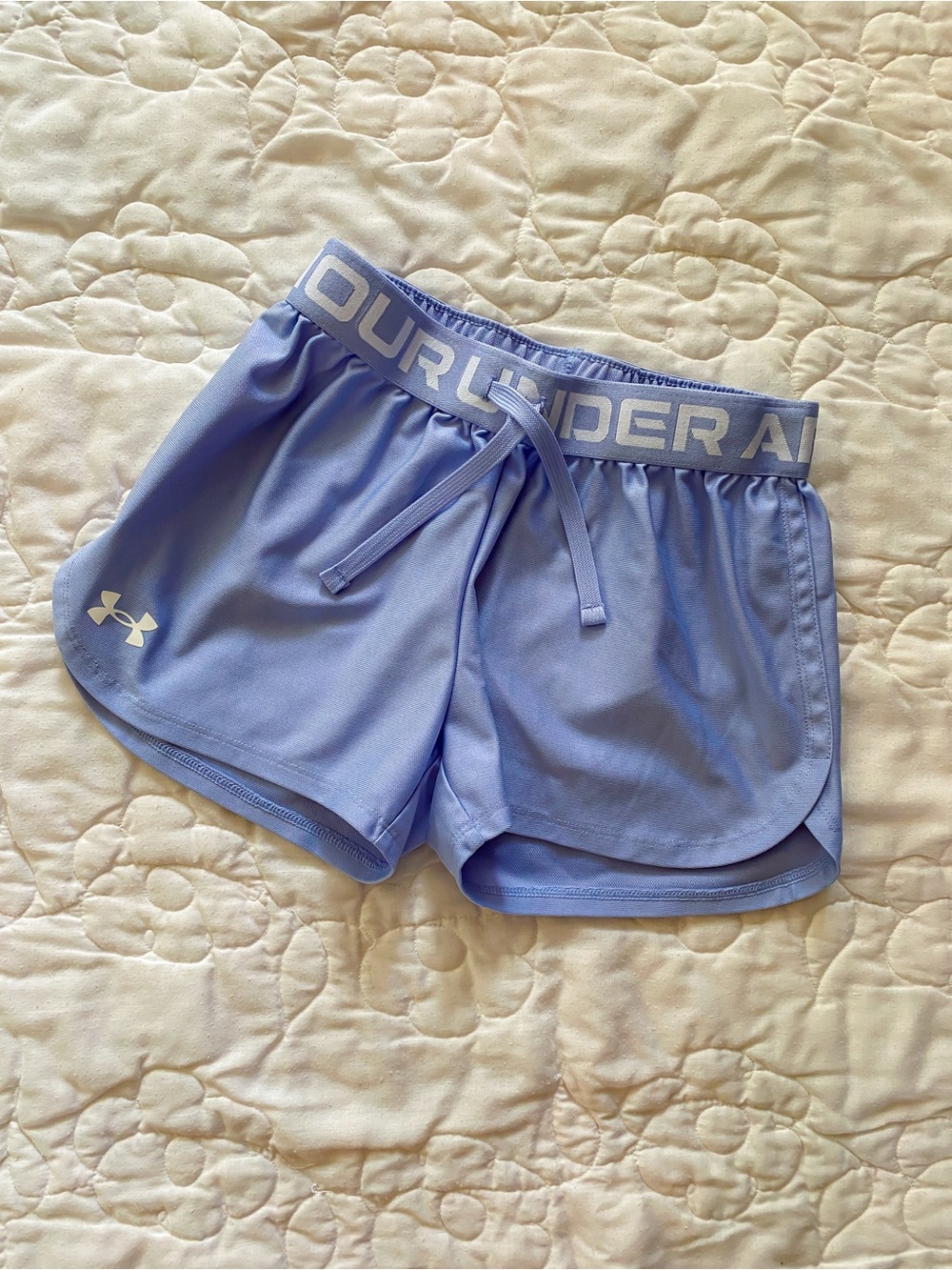 Under Armour Girl’s Light Purple Athletic Shorts